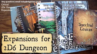 2D6 Dungeon Expansions | Solo RPG