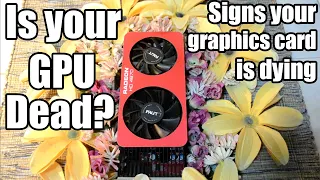 Is your graphics card dead? Signs your gpu is dying (updated) Is your graphics card dead? Signs your gpu is dying (updated)