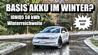 Ioniq5 58 kWh Winterreichweite  Ladezeit und Verbrauch im Megatest. #elektroauto #hyundai