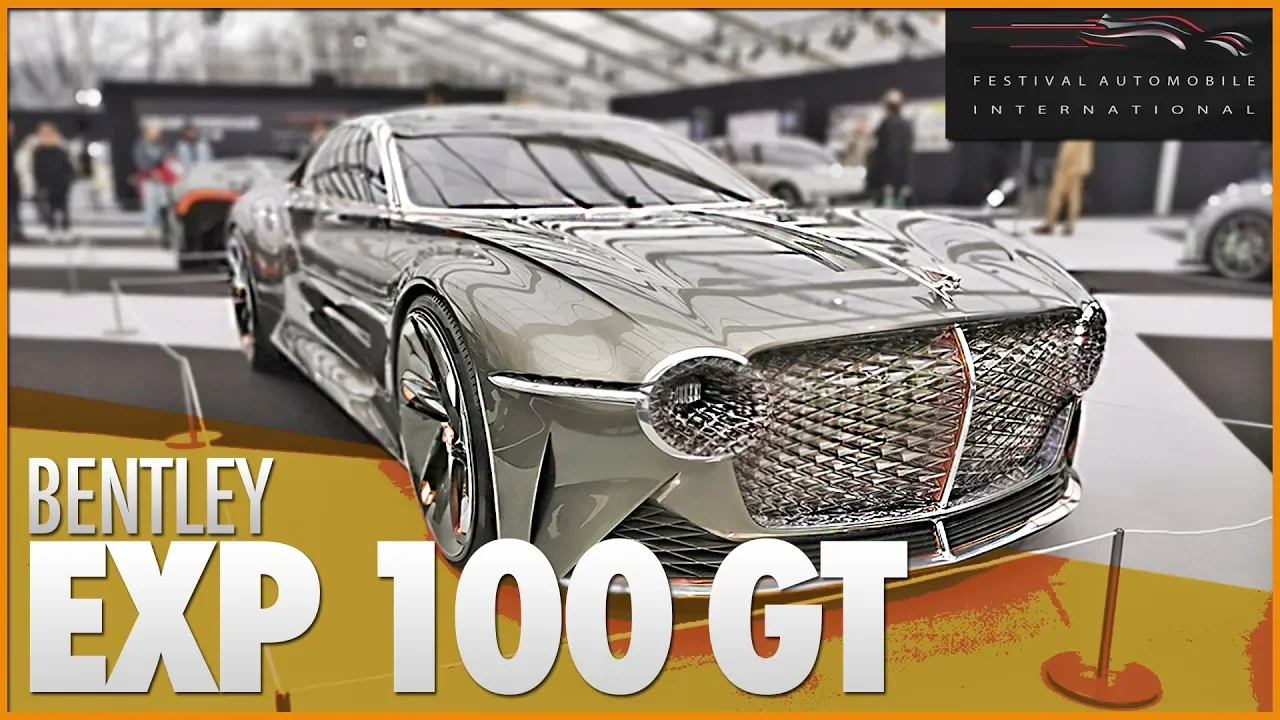 BENTLEY EXP 100 GT | Une calandre avec 6000 LEDS ✨