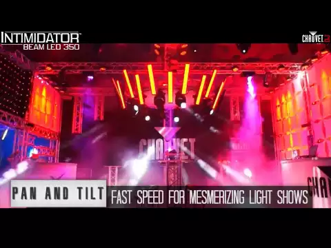 Product video thumbnail for Chauvet Intimidator Beam LED 350 Moving Head Light