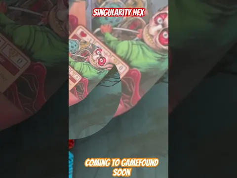 Singularity Hex - Coming to Gamefound soon #kickstarter #gamefound #gamess