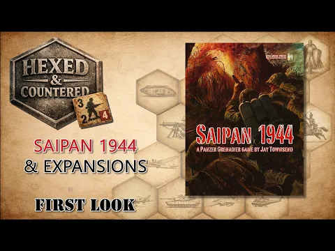 Saipan 1944 & Expansions (Avalanche Press) | First Look