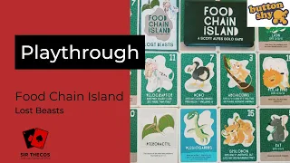 Playthrough | Food Chain Island (+ Lost Beasts Expansion, Button Shy Games)
