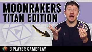 Teamwork and TREACHERY...In SPACE | Moonrakers with Expansions - Full Play Through | PTG Ep. 9