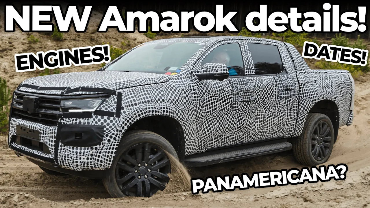 2023 Amarok details! Release date confirmed with V6, Panamericana and Aventura models