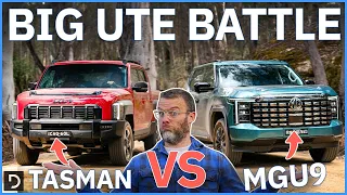 2026 MG U9 v Kia Tasman Off-Road Comparison