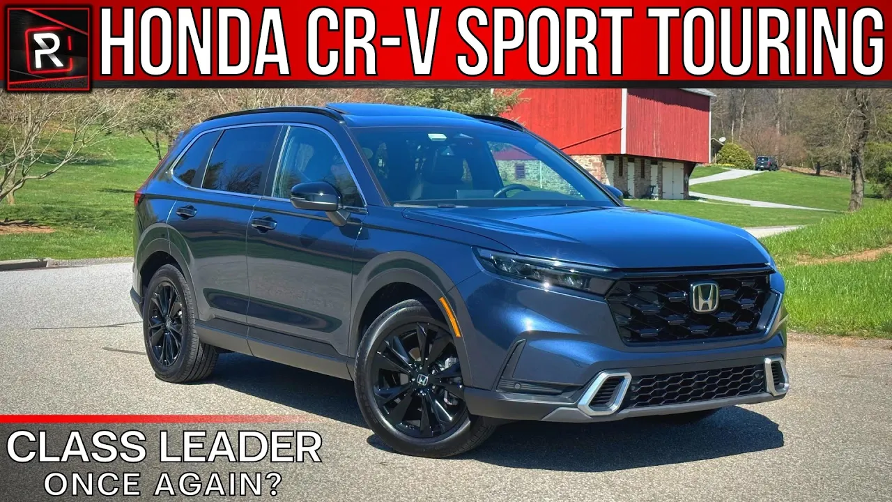 The 2023 Honda CR-V Sport Touring Hybrid Is The Safe Choice For An Electrified SUV