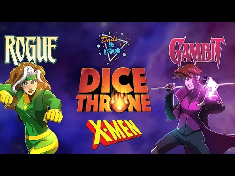 Rogue vs. Gambit | X-Men Dice Throne
