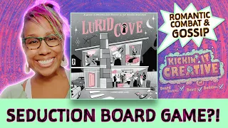 Lurid Cove || Gossip & Seduction Worker Placement Set in the 60s #boardgames