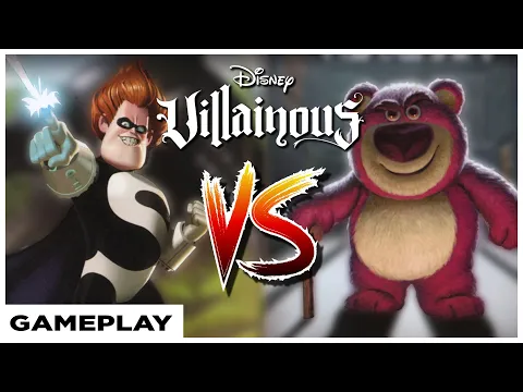 Syndrome vs. Lotso || Disney Villainous GAMEPLAY
