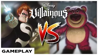 Syndrome vs. Lotso || Disney Villainous GAMEPLAY