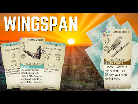 Predators Vs Chiffchaff: Wingspan Board Game