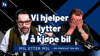 Vi hjelper lytter å kjøpe bil | Mil Etter Mil