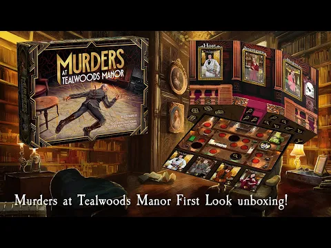 Murders at Tealwoods Manor | FIRST LOOK Unboxing