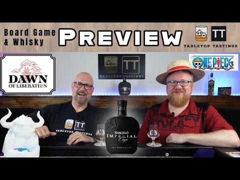 ONE PIECE: Dawn of Liberation and Barcelo Imperial Onyx Rum - Board Game Pairing