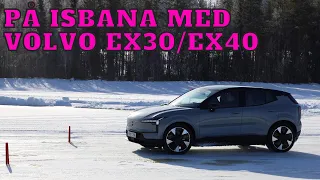 Volvo EX30 & EX40 på is i Luleå | Elbilsmagasinet