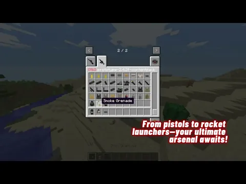 Video of Gun Mods for Minecraft Weapons