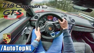 Porsche 718 Cayman GTS chasing 911 Targa GTS | POV Test Drive by AutoTopNL