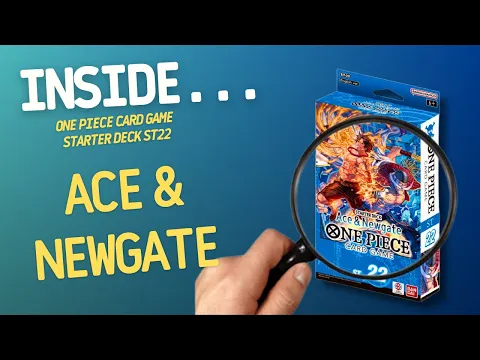 One Piece Card Game Starter Deck Ace & Newgate ST22 | Inside with João Ricardo Ep799