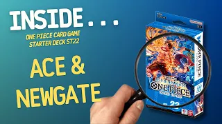 One Piece Card Game Starter Deck Ace & Newgate ST22 | Inside with João Ricardo Ep799