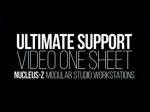 Product video thumbnail for Ultimate Nucleus Series Studio Desk w/ 2nd Tier