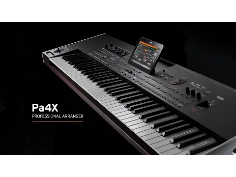 Product video thumbnail for Korg PA4X76 76-Key Arranger Keyboard