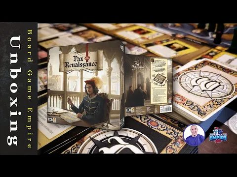 Pax Renaissance Unboxing - Ion Game Design