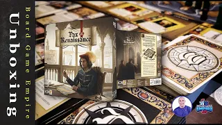 Pax Renaissance Unboxing - Ion Game Design