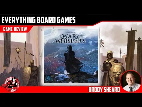 Everything Board Games A War of Whispers Preview
