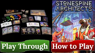 Stonespine Architects: How to Play & Play Through