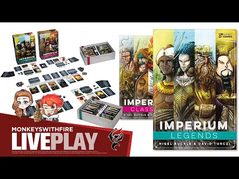 IMPERIUM: CLASSICS [PART 2] - OSPREY GAMES | BOARD GAME LIVE PLAY |