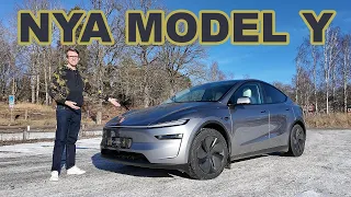 Nya Tesla Model Y, en första provkörning.
