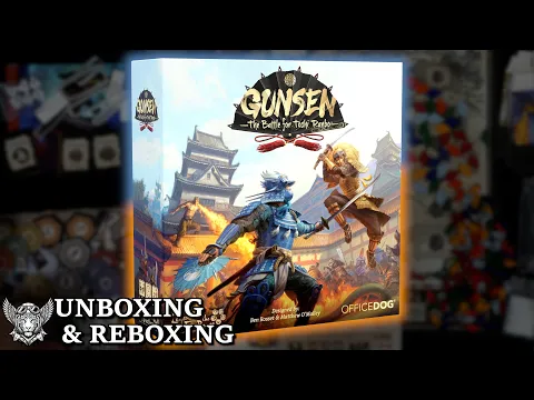 Gunsen: The Battle for Toshi Ranbo Unboxing and Reboxing — What's Inside the Box?