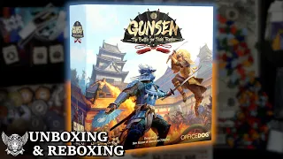 Gunsen: The Battle for Toshi Ranbo Unboxing and Reboxing — What's Inside the Box?