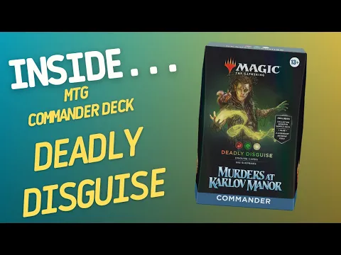 Inside…Murders at Karlov Manor Commander Deck - Deadly Disguise (4K 60fps)