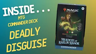 Inside…Murders at Karlov Manor Commander Deck - Deadly Disguise (4K 60fps)