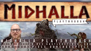 MIDHALLA Playthrough - eine Mission des Castledefense Abenteuerspiels durchgespielt