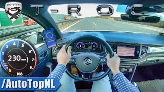 240HP VW T ROC MTM - AUTOBAHN POV - TOP SPEED by AutoTopNL