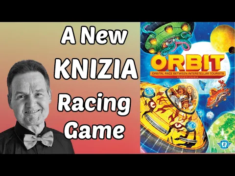 ORBIT Board Game Review - A New Space Racing Game By Reiner Knizia!