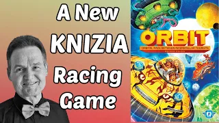 ORBIT Board Game Review - A New Space Racing Game By Reiner Knizia!