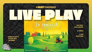 La Famiglia - 4p Play-through, & Roundtable Discussion by Heavy Cardboard