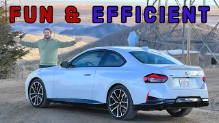 The 2022 BMW M240i xDrive Smokes Its EPA Highway MPG Rating In Our 70 MPH Loop Test!