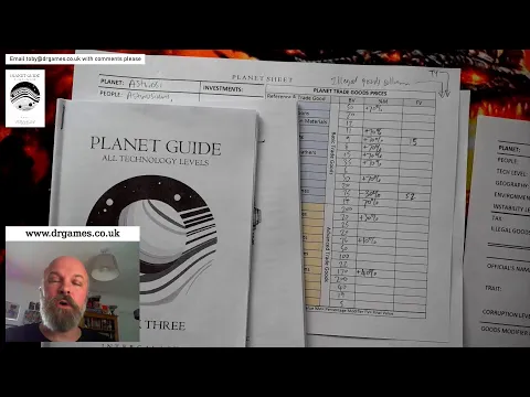 Playtesting Intergalatic Space Trader and talking 2D6