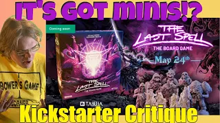 The Last Spell The Board Game - Kickstarter Critique Review