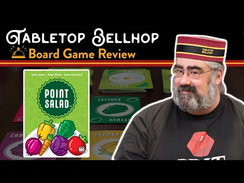 Review of Point Salad, a brilliant, fast playing, simple to learn card game from AEG