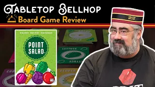 Review of Point Salad, a brilliant, fast playing, simple to learn card game from AEG