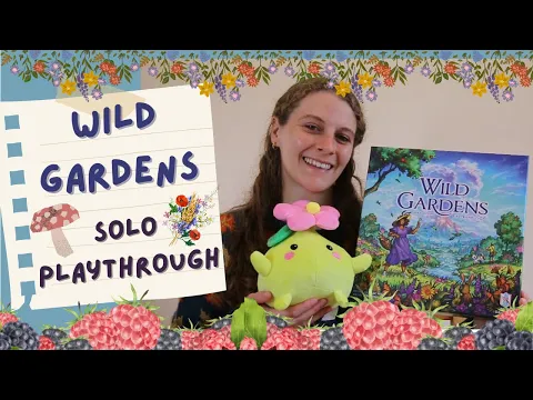 Wild Gardens | Solo playthrough and review! (Scenario 7)