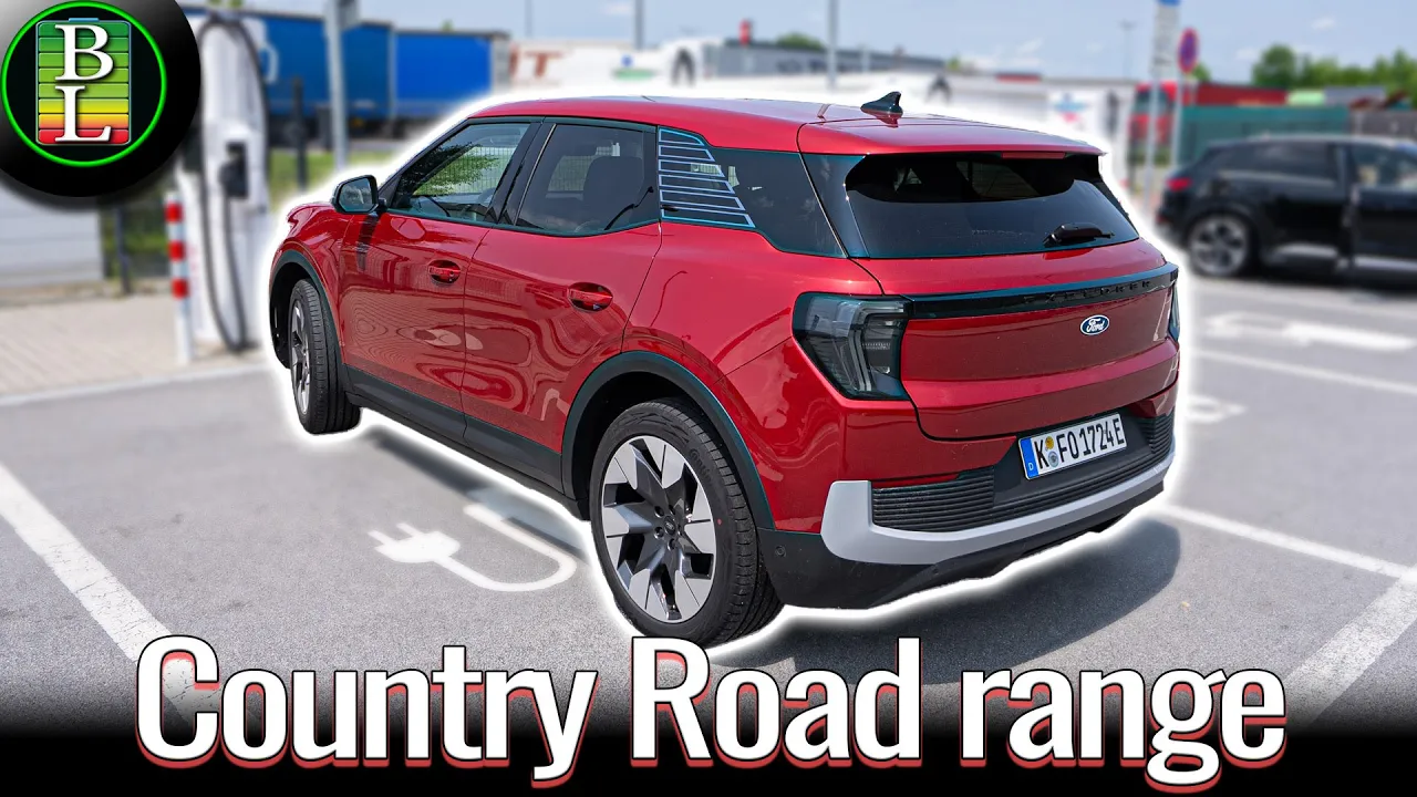 Ford Explorer Extended Range AWD (79kWh) - 110 km/h (68mph) range test
