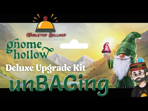 Gnome Hollow Deluxe Upgrade Kit Unboxing, Wooden mushrooms, flowers, and trinkets for Gnome Hollow